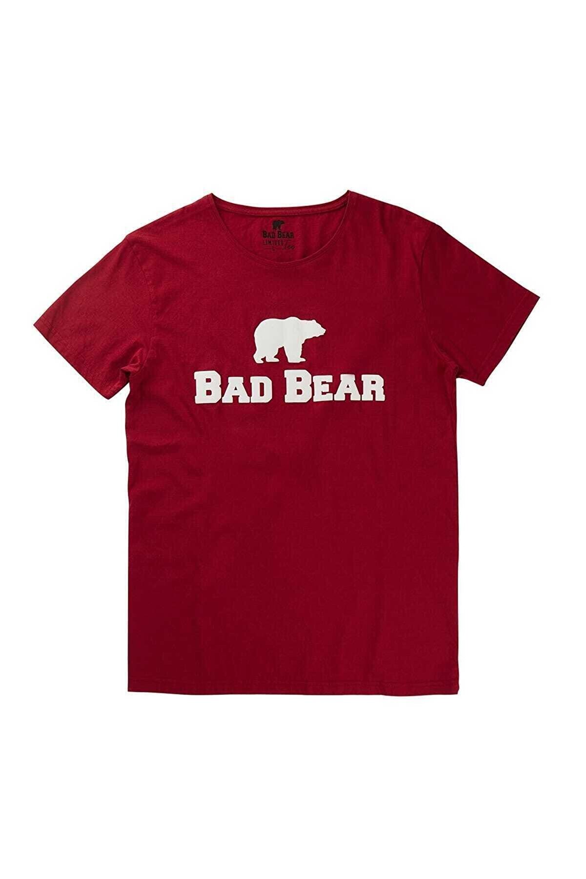 Bad Bear Erkek Lav Kırmızı Tişört Tee