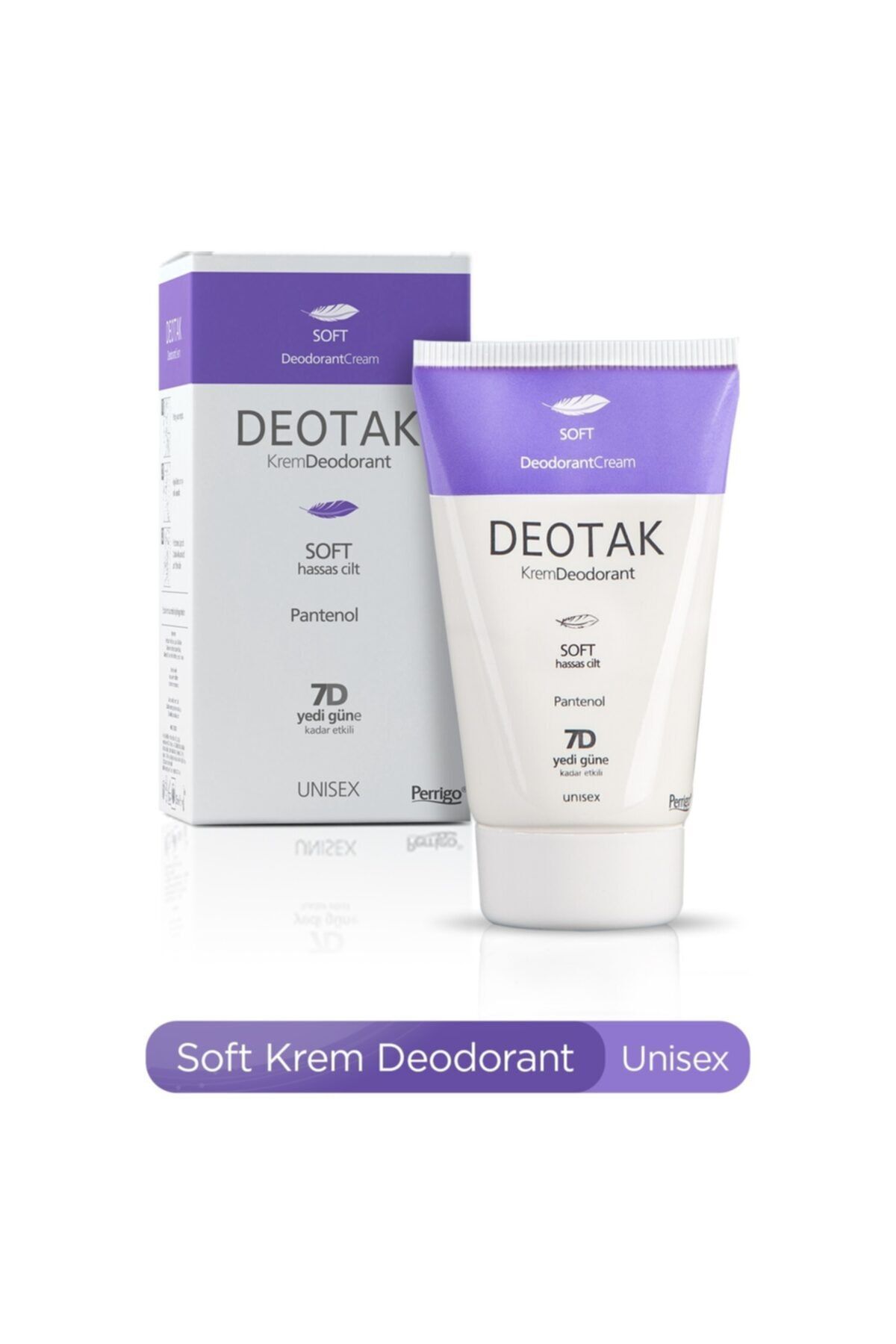 Deotak Krem Deodorant Soft 35ml Hassas Ciltler İçin Krem Deodorant