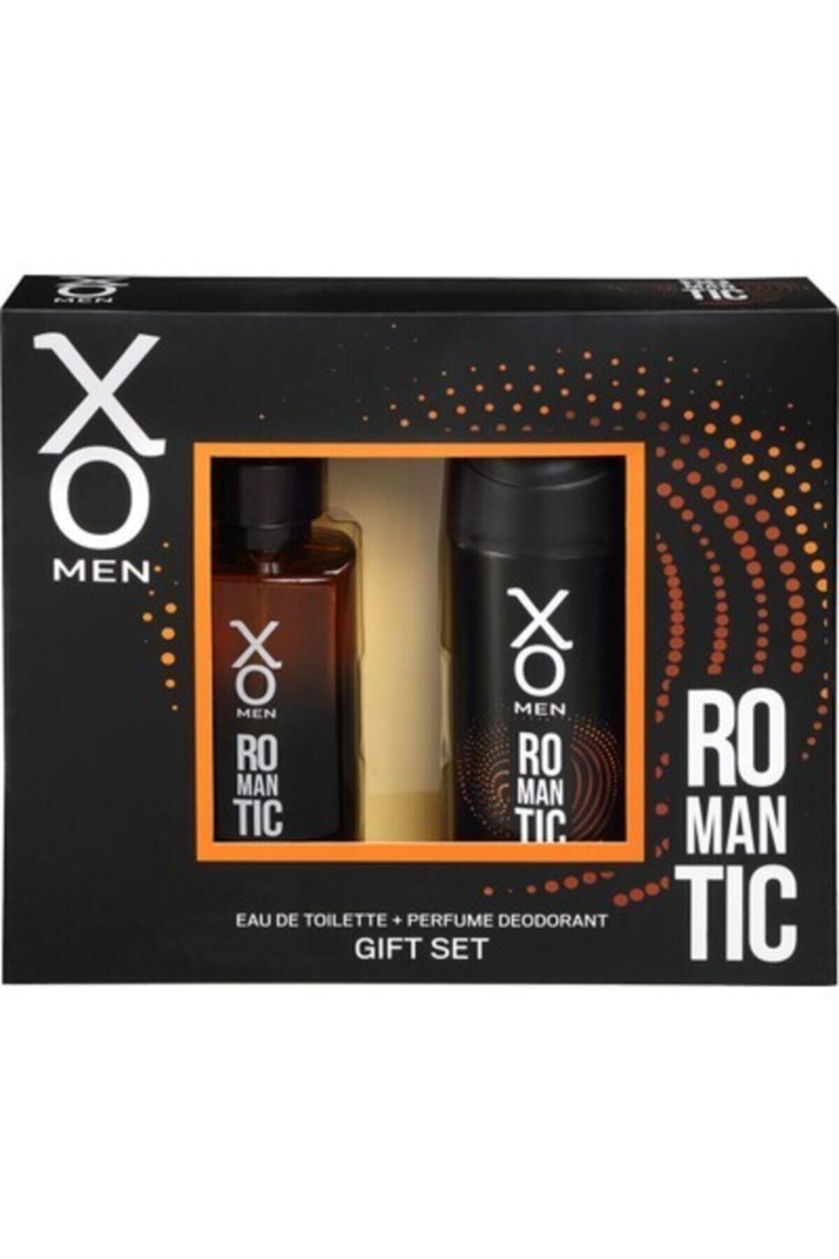 Xo Orıjınal Romantıc Erkek Parfüm Seti 100 Ml Edt + 125 Ml Deodorant Ikili Set