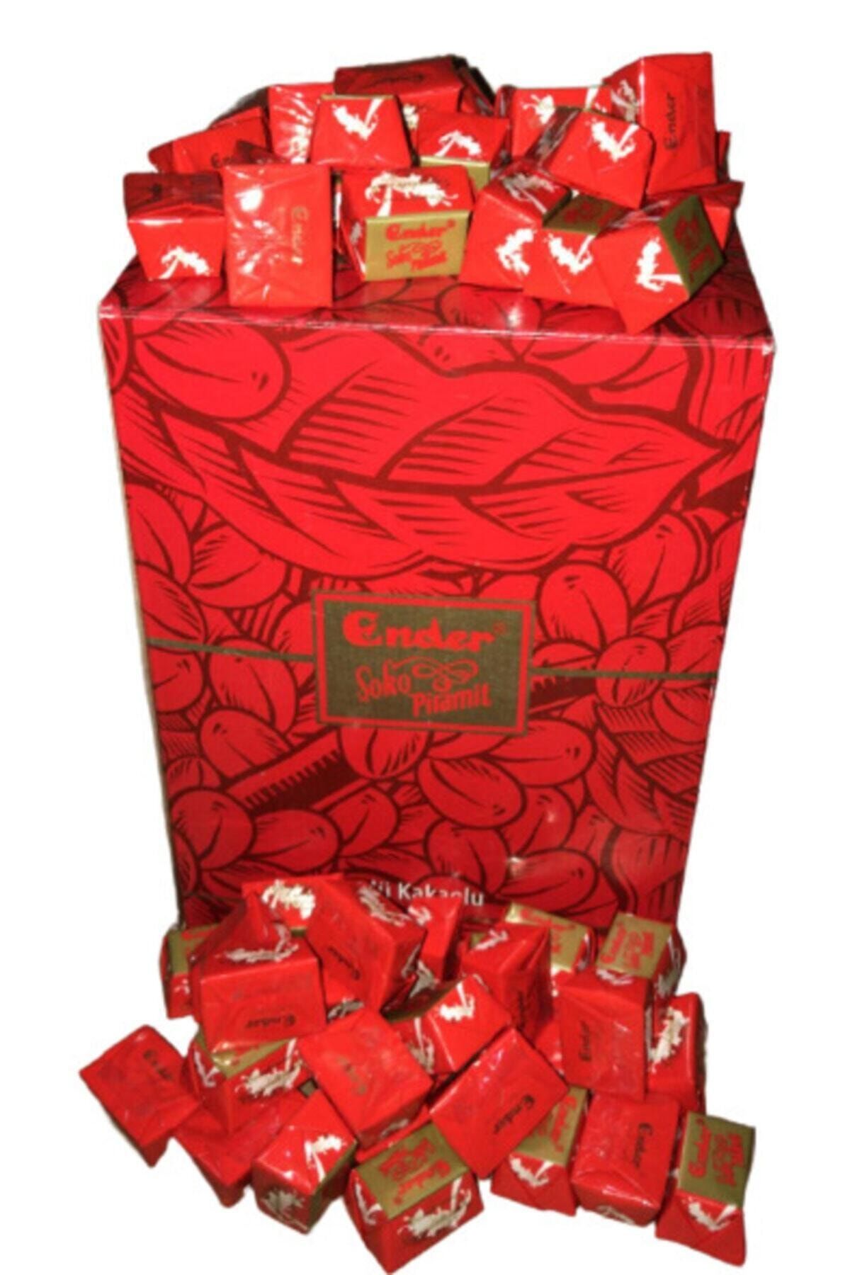 ENDER ÇİKOLATİN Ender Şoko Piramit Sütlü Kakaolu Çikolata /2 Kg *1 Paket