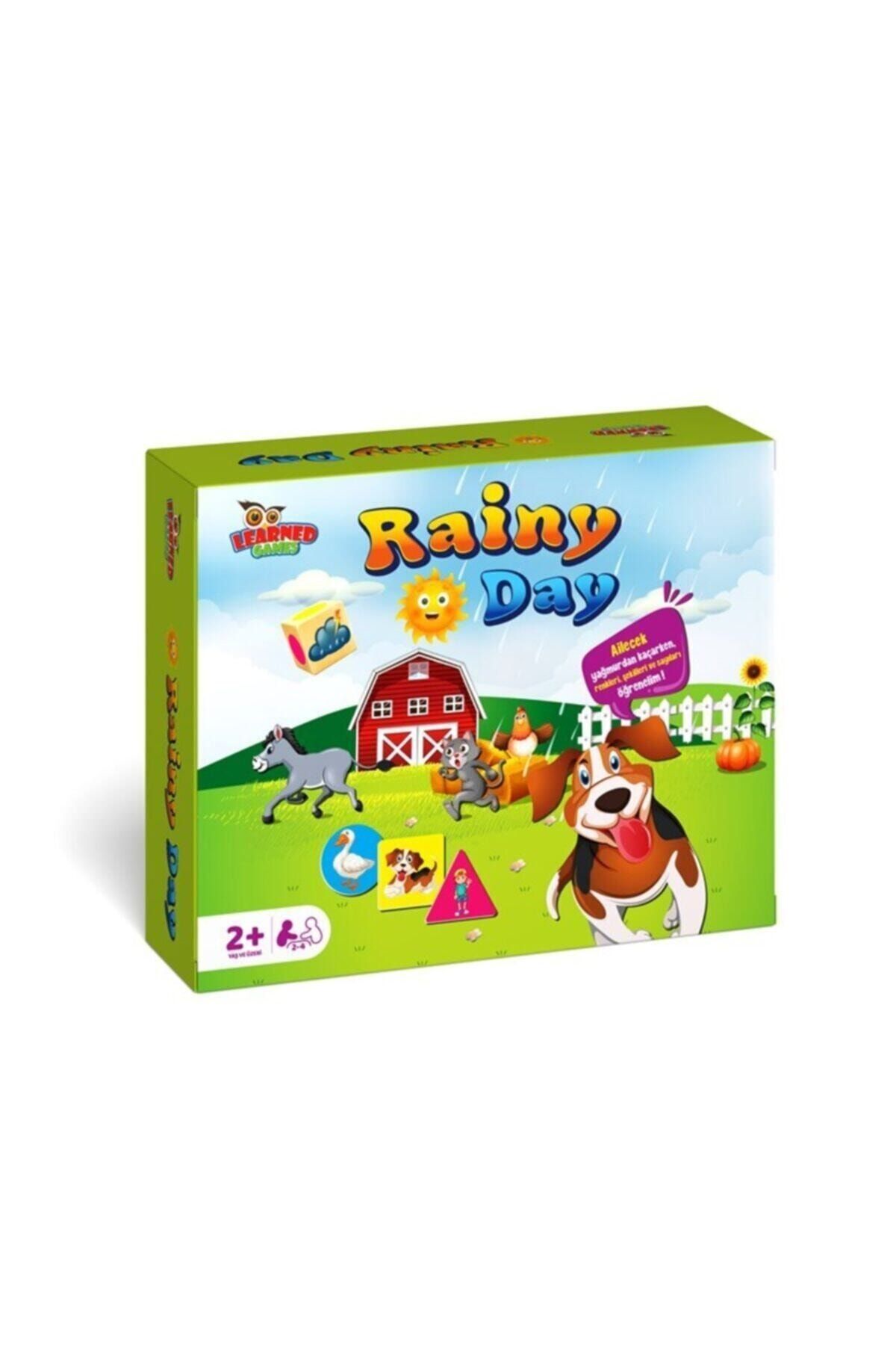 DEDE Rainy Day Oyunu Learned Games 2-3 Yaş Okul Öncesi Eğitici Oyun