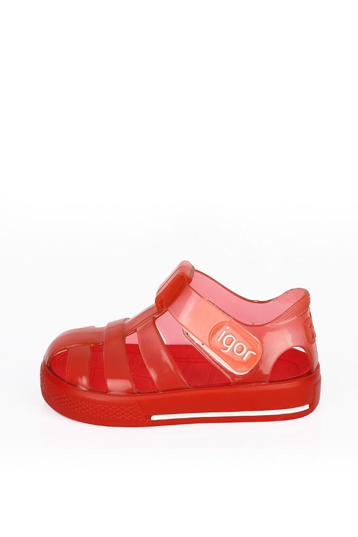 IGOR S10245 Star Brillo Çocuk Kırmızı Sandalet