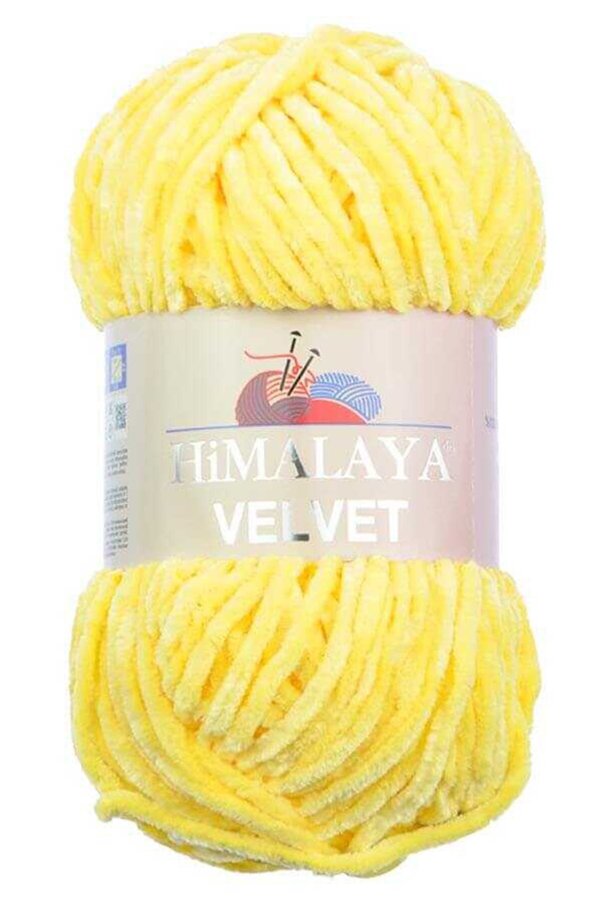 Himalaya Velvet Kadife Ip 90002 Bebe Sarı