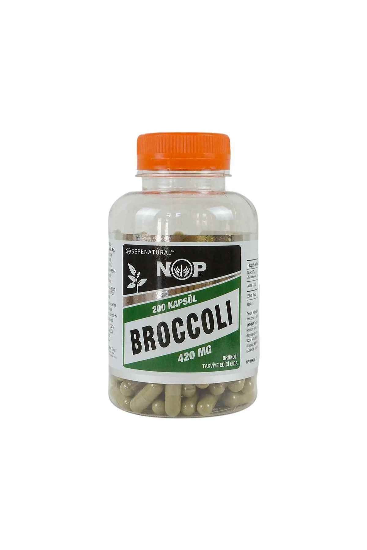 Sepe Natural Nop Brokoli Takviye Edici Gıda 200 Kapsül