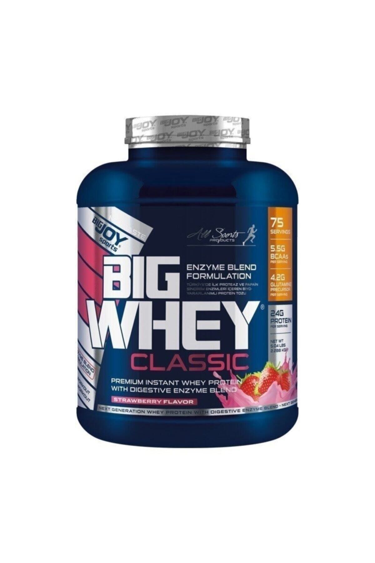 Bigjoy Sports Big Joy Big Whey Classic Whey Protein Çilek Aromalı  2288 gr