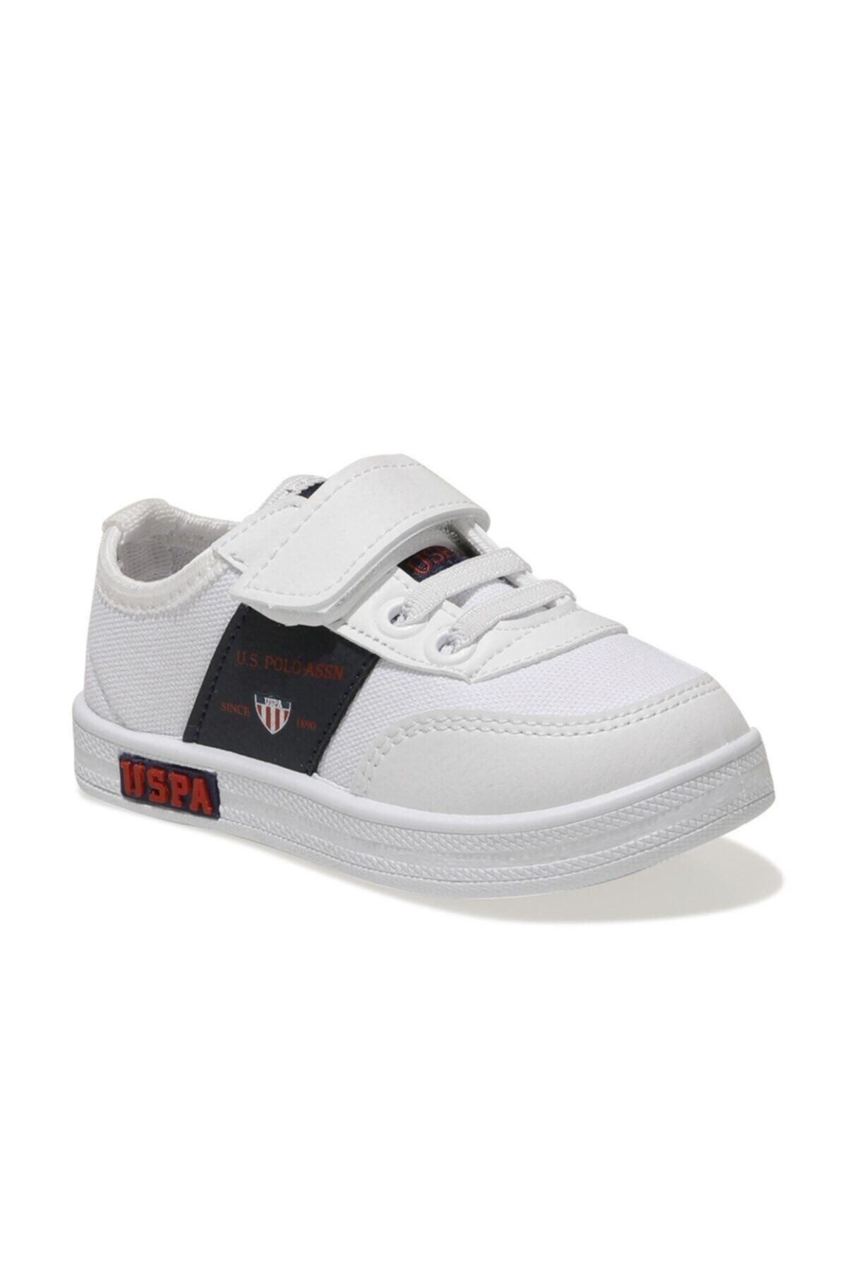 U.S. Polo Assn. Beyaz - Erkek Çocuk Sneaker Ayakkabı