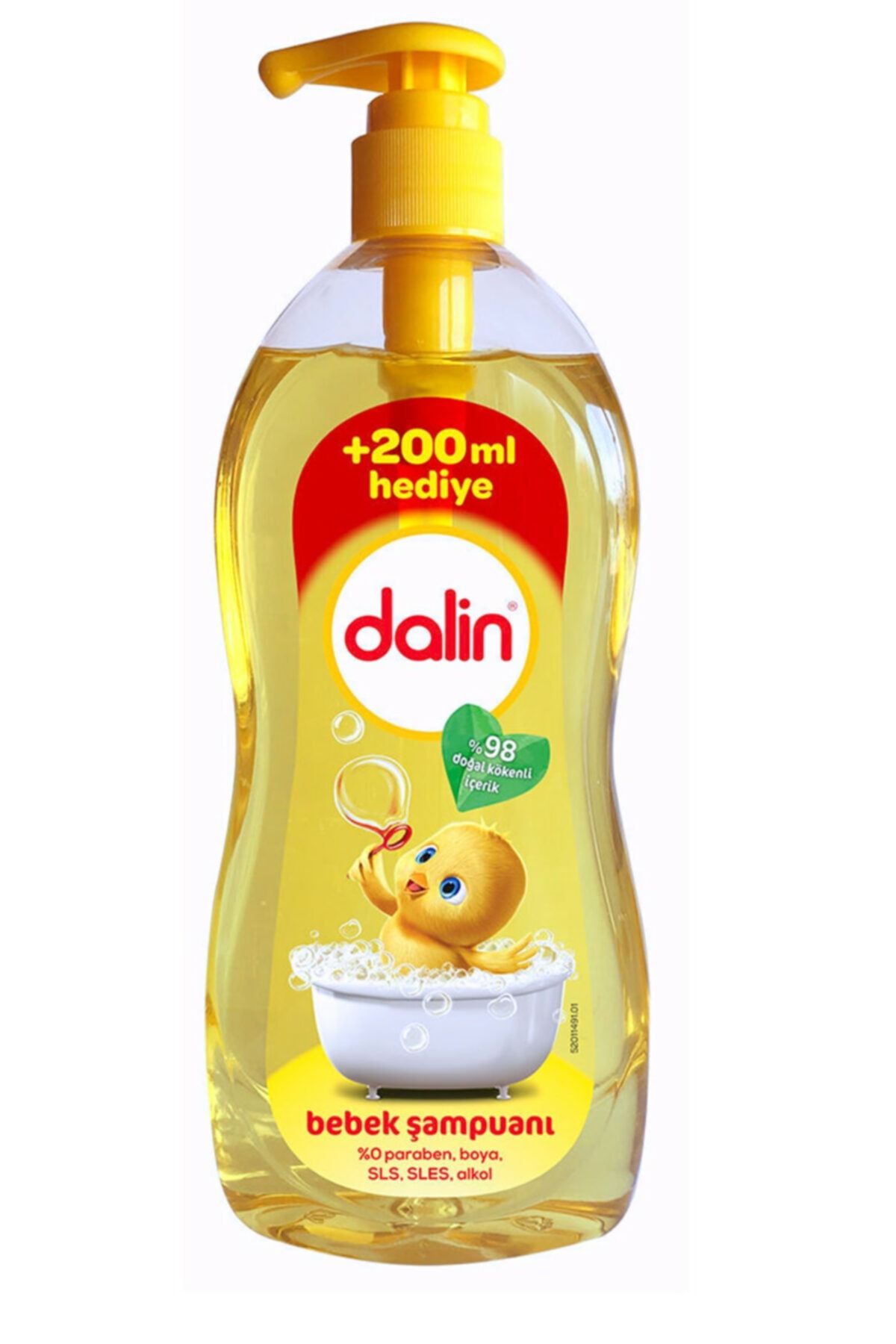 NİCENESS Dalin Klasik Bebek Şampuanı ( 700+200ml Hediye)