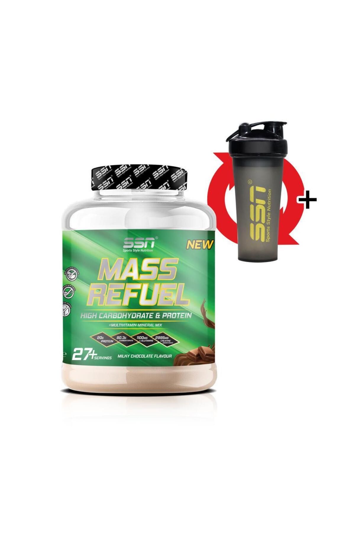 SSN Sports Style Nutrition Mass Refuel 3000 gr (ÇİKOLATA) Karbonhidrat Kilo Aldırıcı