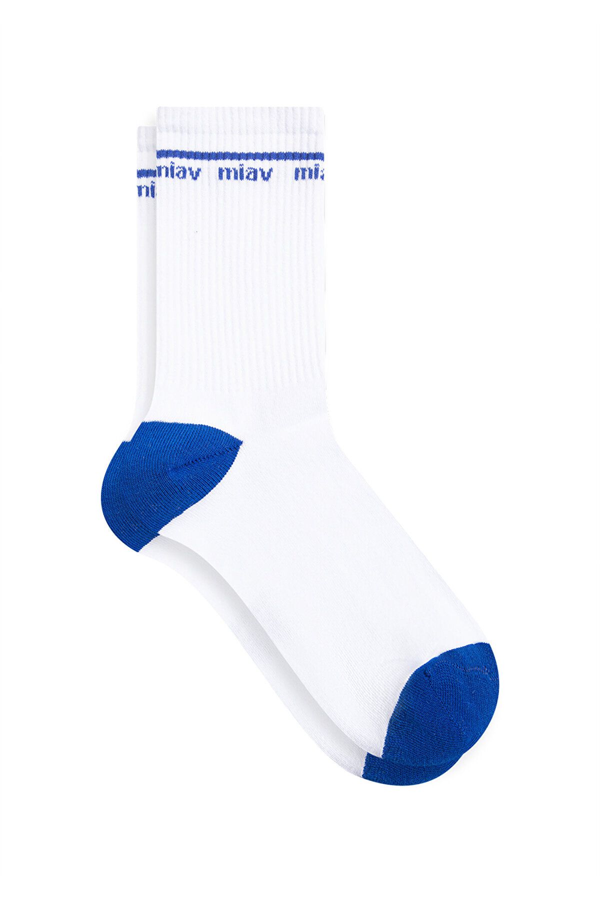 Mavi Miav Beyaz Socket Socks 1912600-620