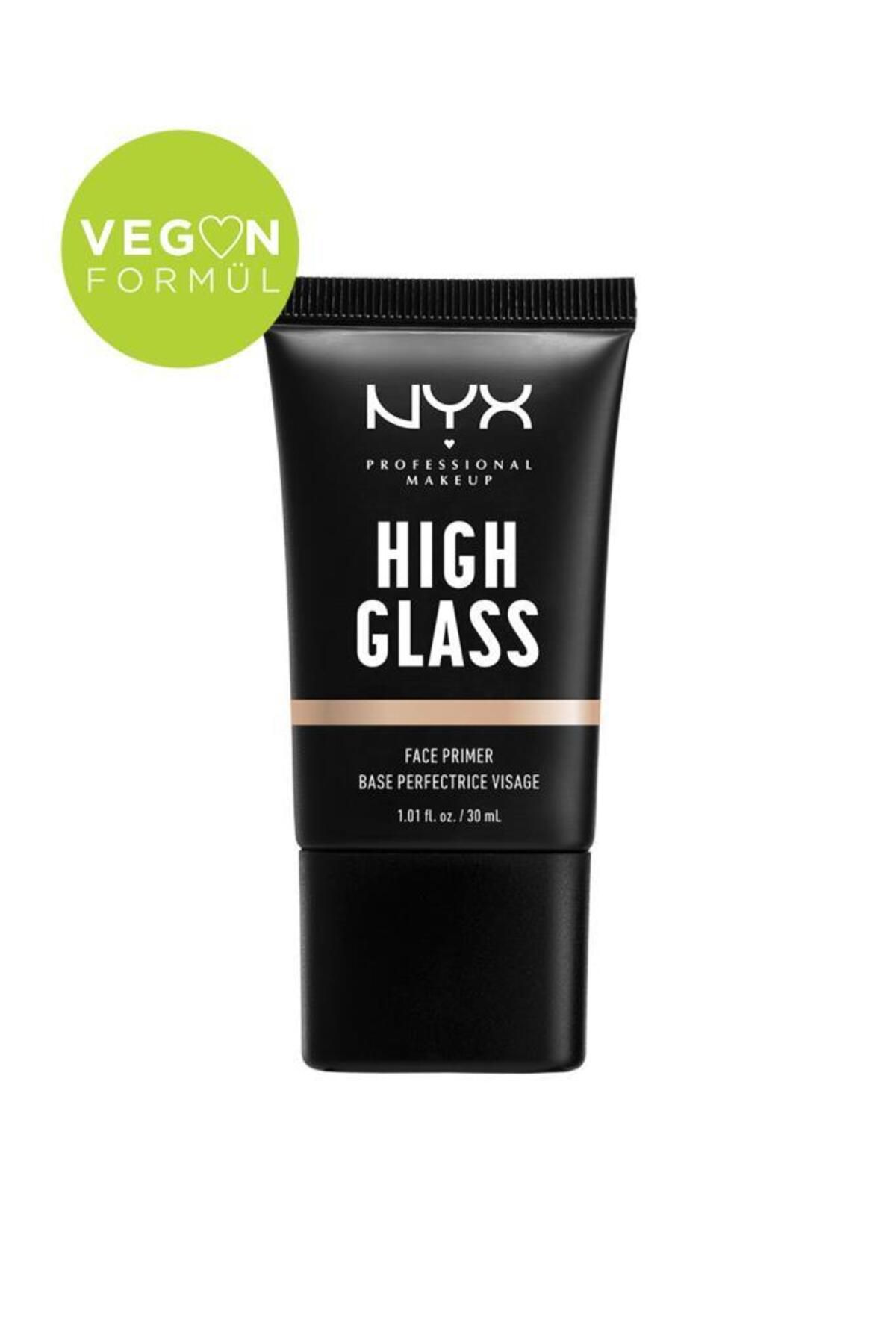 NYX Professional Makeup Hıgh Glass Face Prımer 1 - Moonbeam