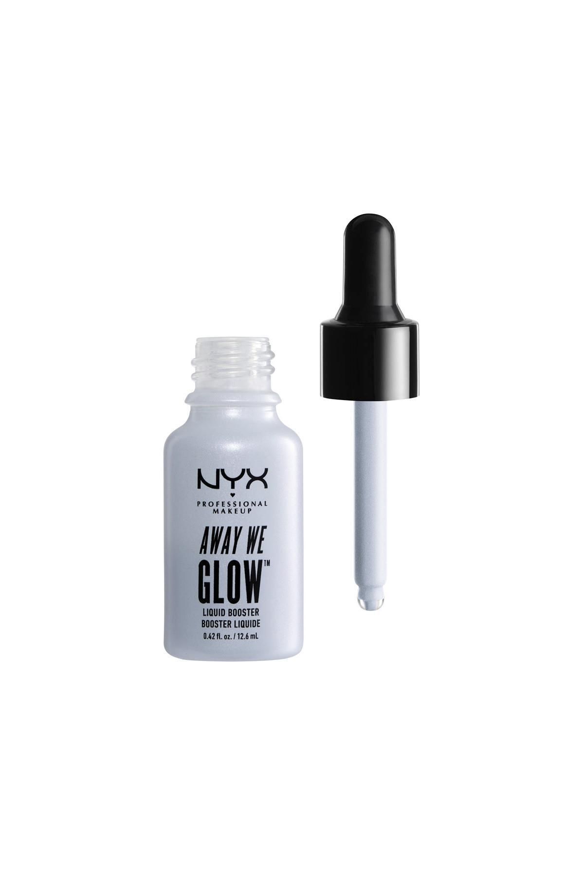 NYX Professional Makeup Aydınlatıcı - Away We Glow Liquid Booster Zoned Out 800897153946