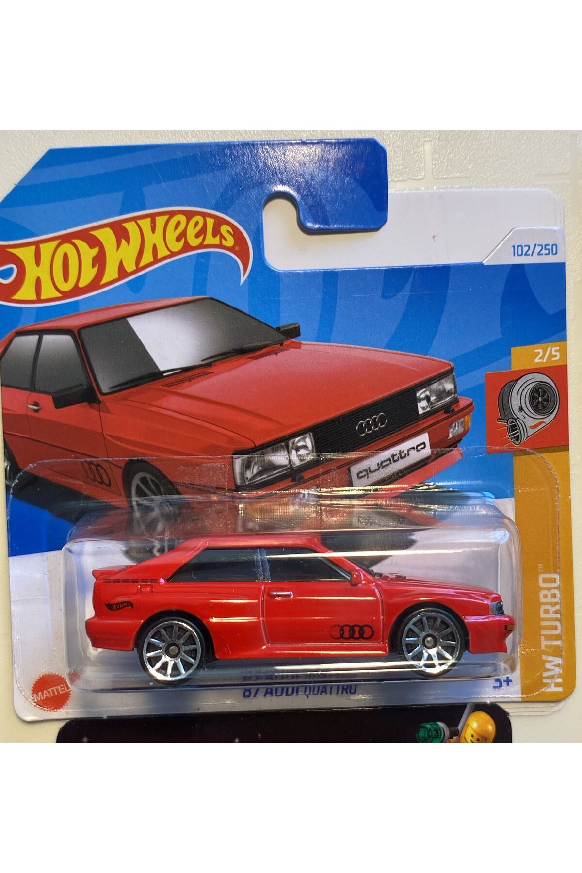 HOT WHEELS Tekli Metal Arabalar 87 Audı Quattro. (NADİR BULUNUR KOLEKSİYONLUK)