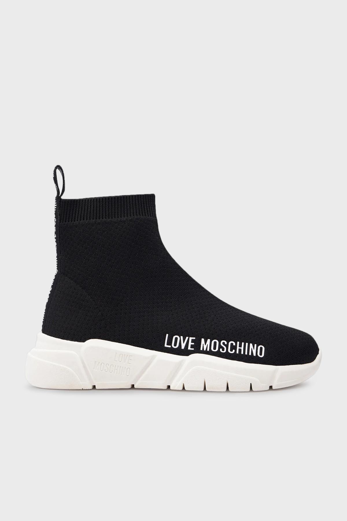 Moschino Logolu Bilekli Sneaker Ayakkabı  AYAKKABI JA15343G1IIZ4000