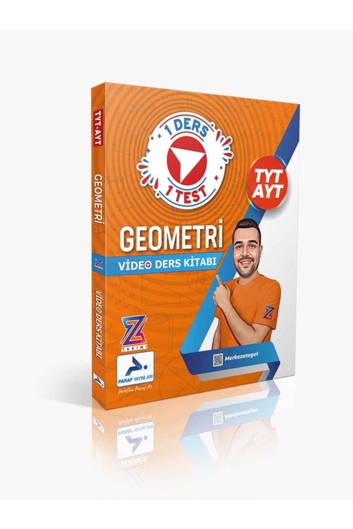 PRF Paraf Yayınları Paraf Z Takım Tyt Ayt Geometri Video Ders Anlatım Kitabı