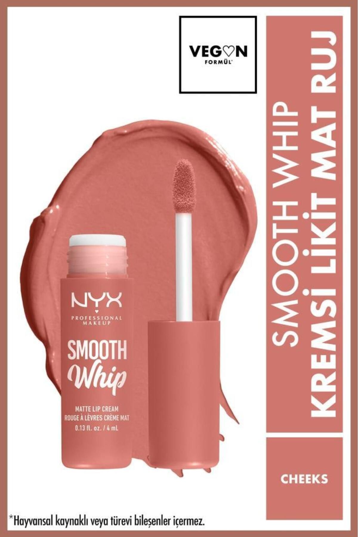 NYX Professional Makeup Smooth Whip Kremsi Likit Mat Ruj - Cheeks