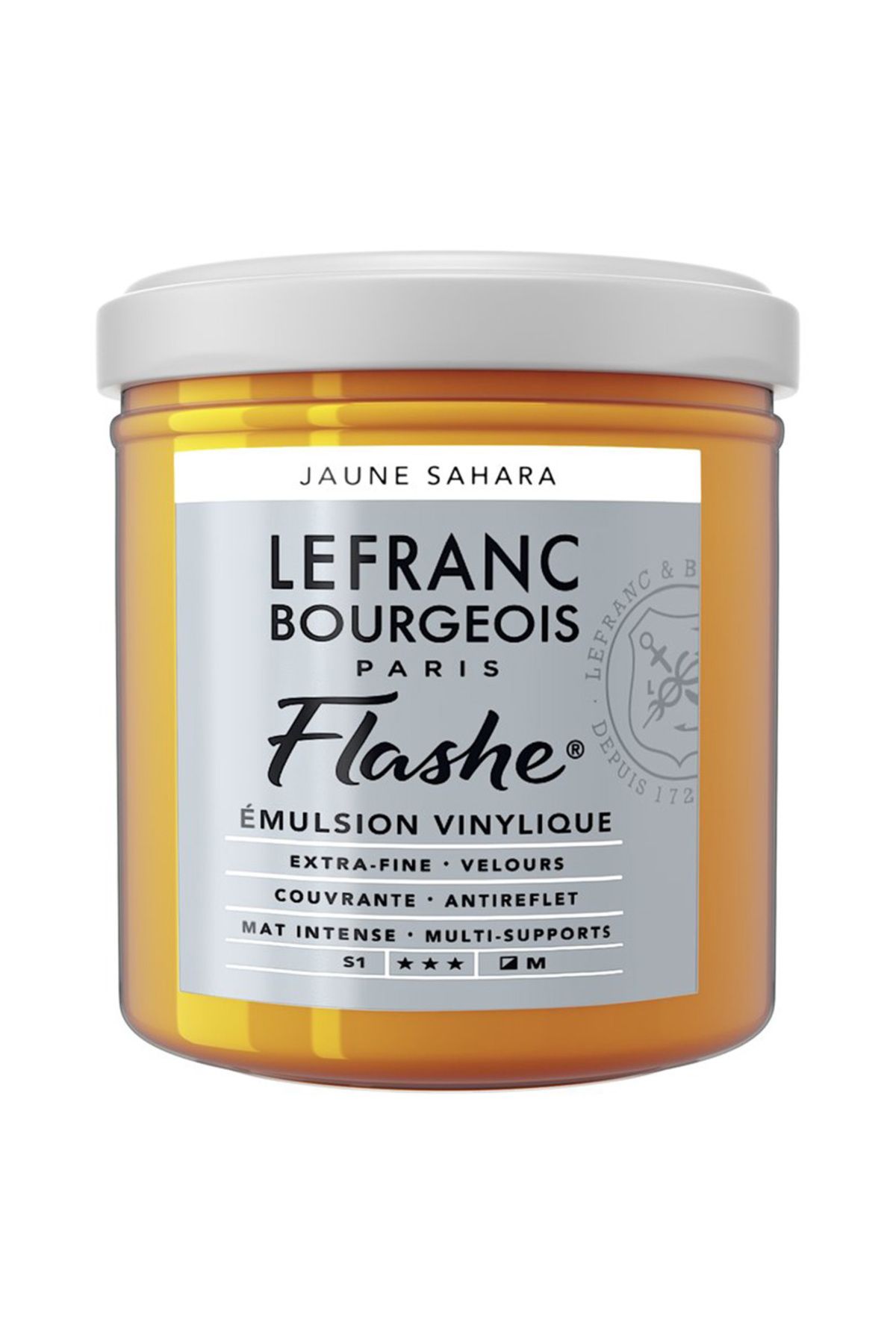 Lefranc Bourgeois Flashe Akrilik Boya 125ml Sahara Yellow 194 S.1