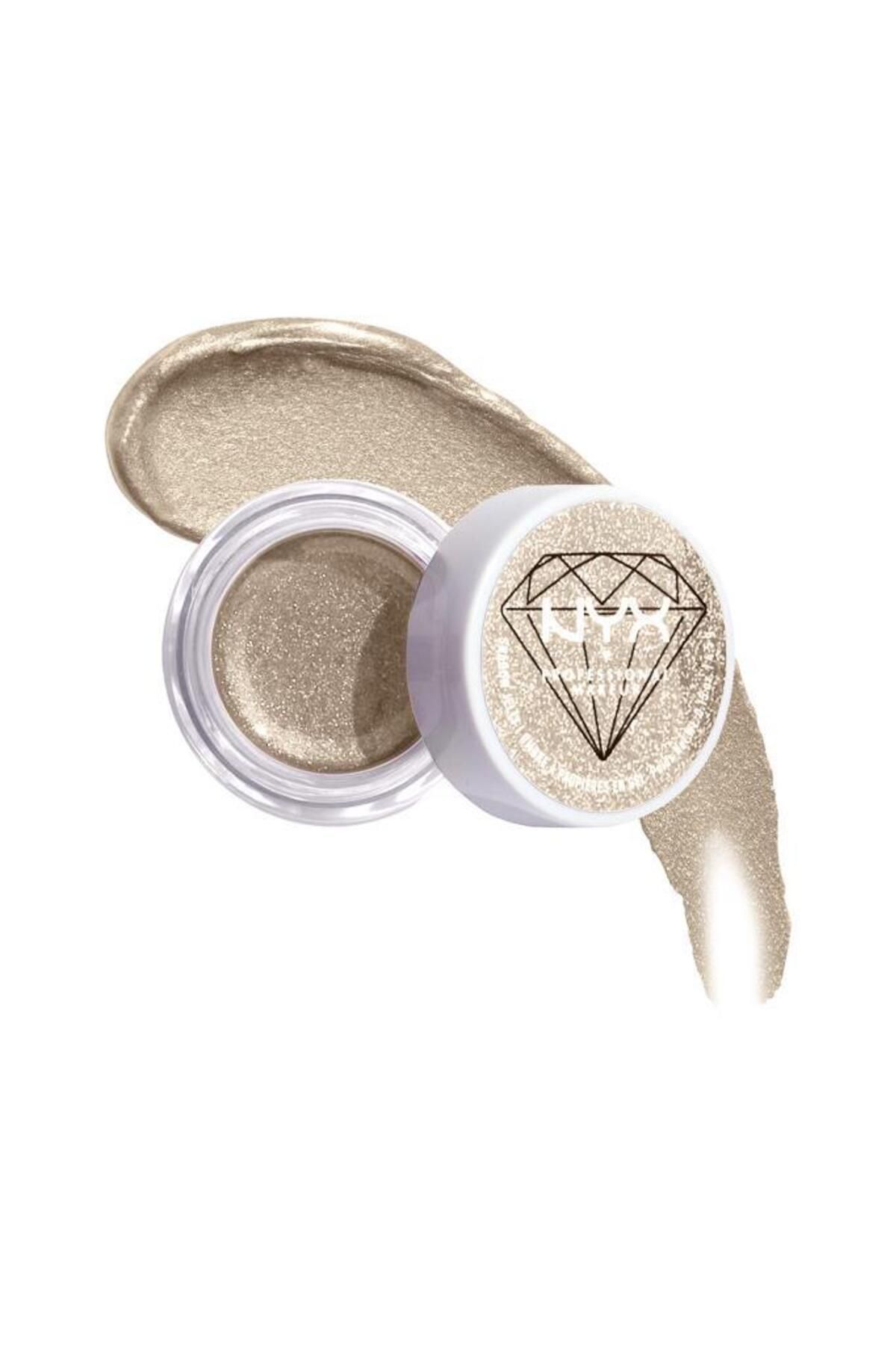 NYX Professional Makeup Diamond & Ice, Please! Jelly Shadow Işıltılı Far - Gold Stacks