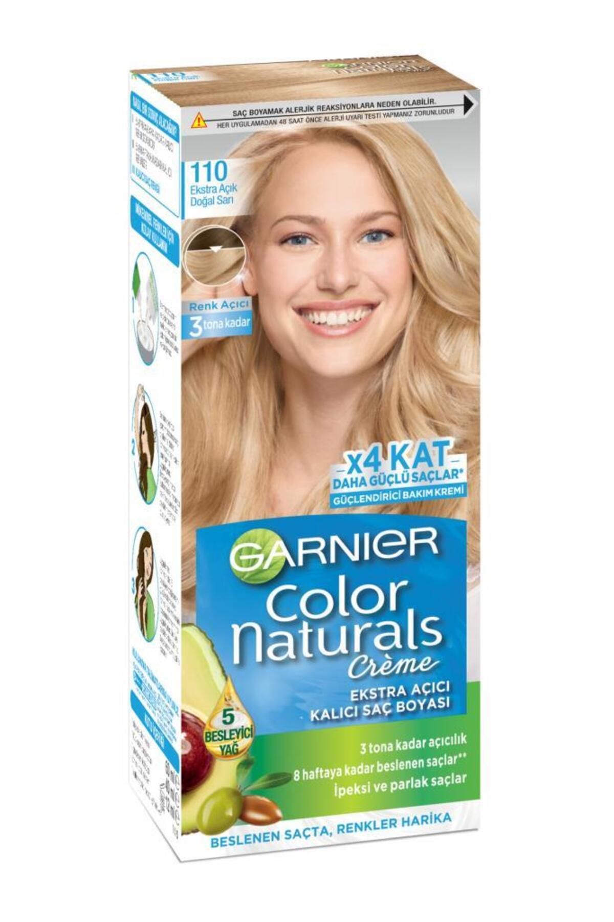 Garnier Color Naturals 110 Ekstra Açık Doğal Sarı