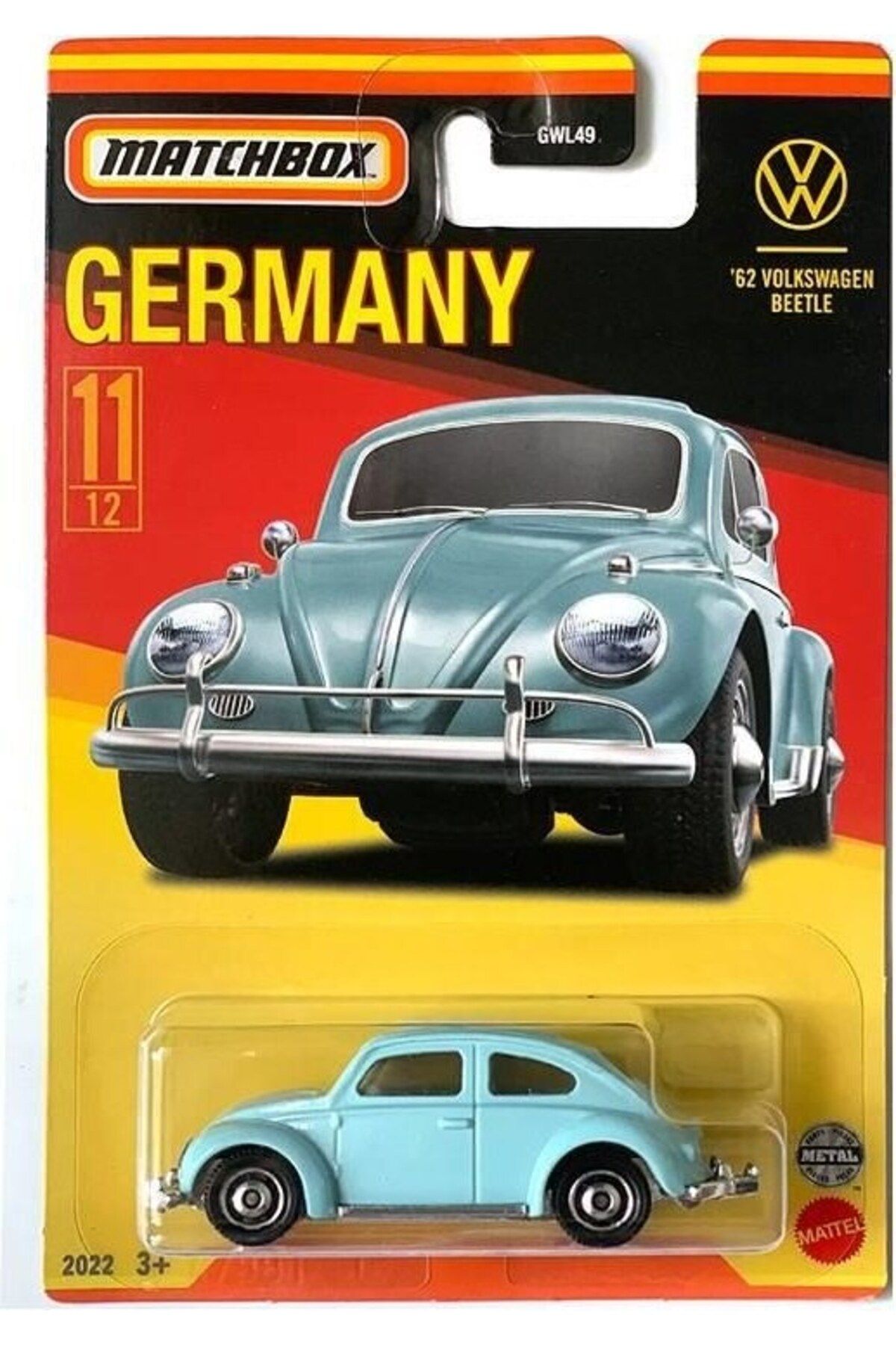 Matchbox Best Of Germany 62 Volkswagen Beetle HFH54