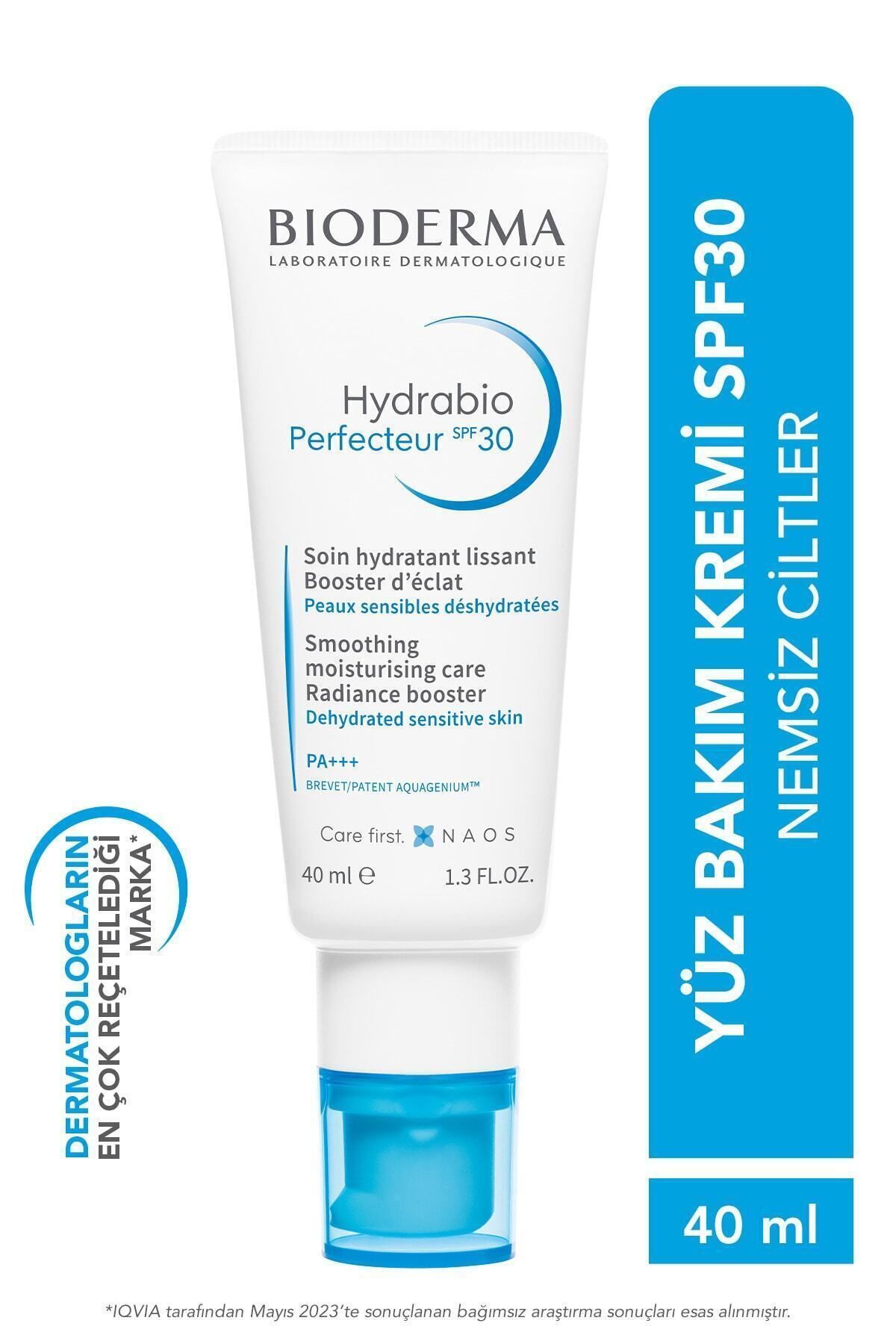Bioderma PERFECT SKİN -HYDRABİO PERFECTEUR RADİANT SPF30 FACE CREAM WİTH SUNSCREEN 40 ML DMBA267