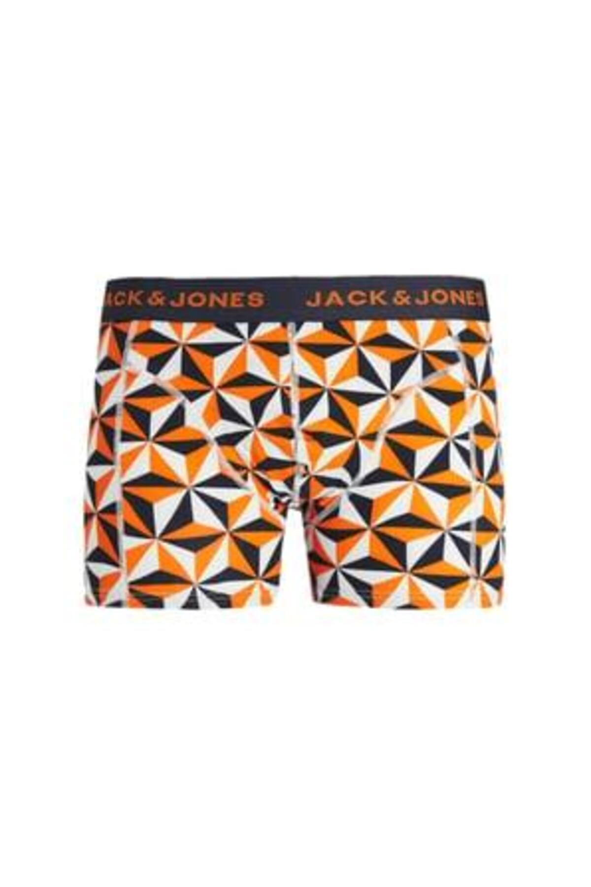 Jack & Jones 12250985 Jacgeometric Gems Trunk Turuncu