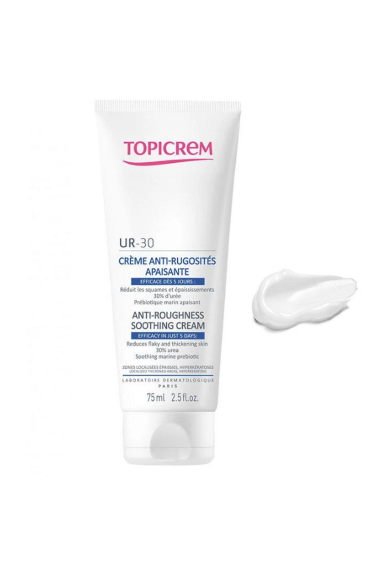 Topicrem UR-30 Anti Roughness Soothing Cream 75 ml(jel-krem)