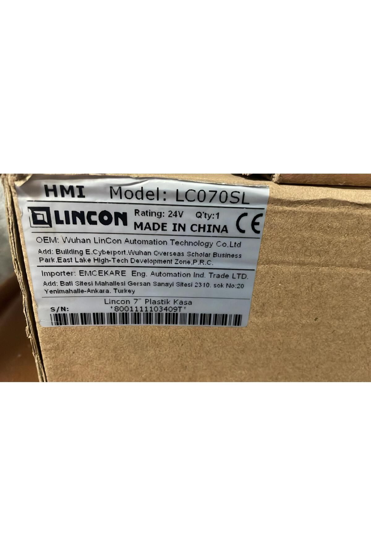 efeelectiric LINCON LC070SL PLC EKRAN