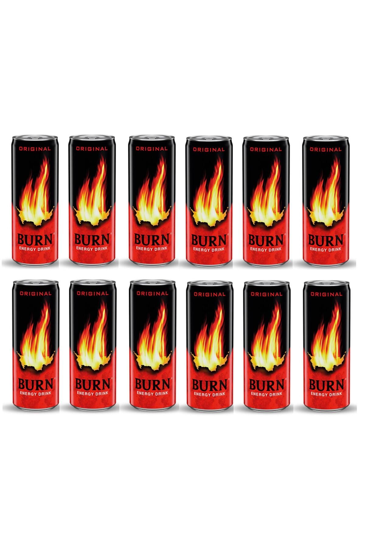 Burn Enerji İçeceği Orijinal 250 Ml X 12 Adet