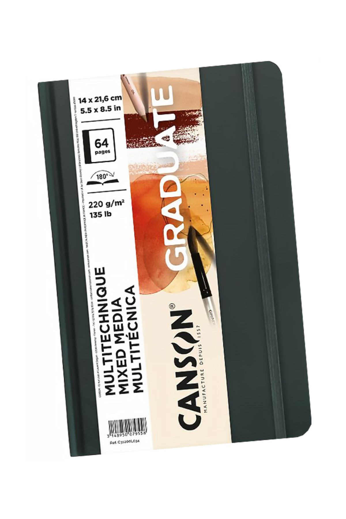 Canson Mixed Media Çizim Defteri 64 Sayfa C31200L034