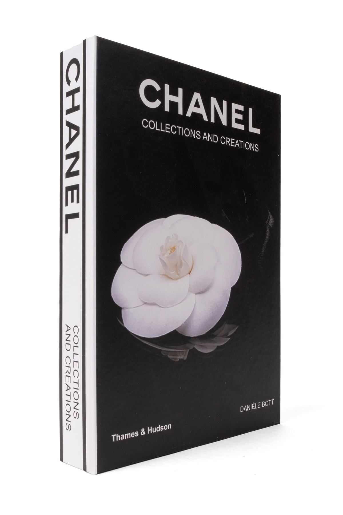 MagicHomeDecor Chanel Siyah Gül M Boy Dekoratif Kitap Kutusu