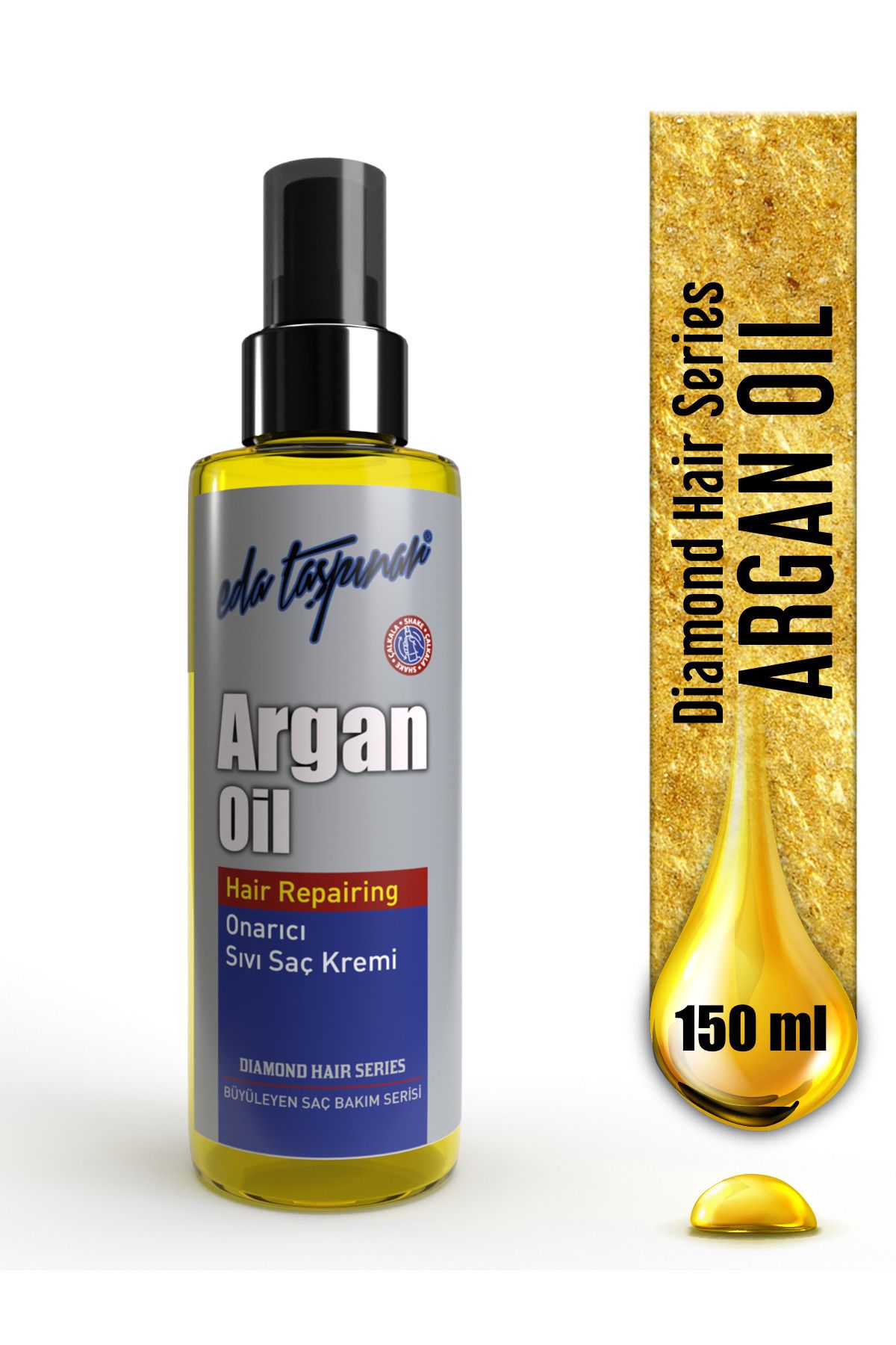 Eda Taşpınar Argan Yağlı Onarıcı Sıvı Saç Kremi - 150ml. (egx76)
