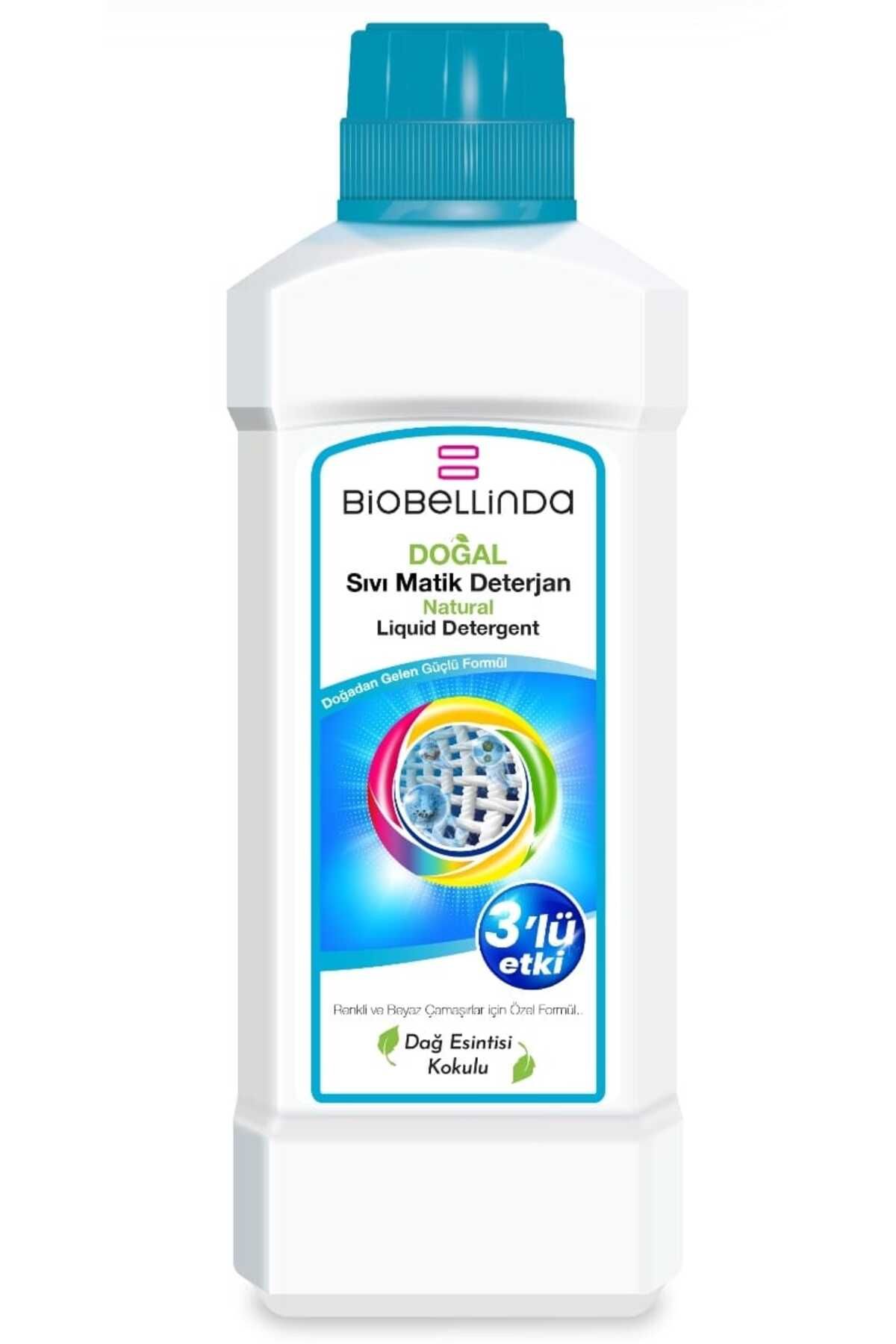 BioBellinda Doğal Sıvı Matik Deterjan 3'lü Etki