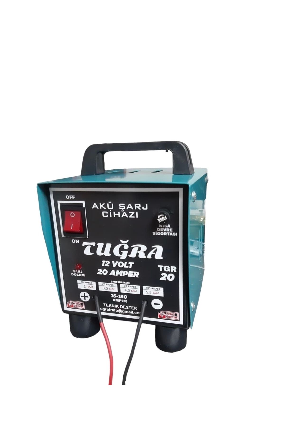 Tuğra 12 VOLT 20 AMPER AKÜ ŞARJ CIHAZI