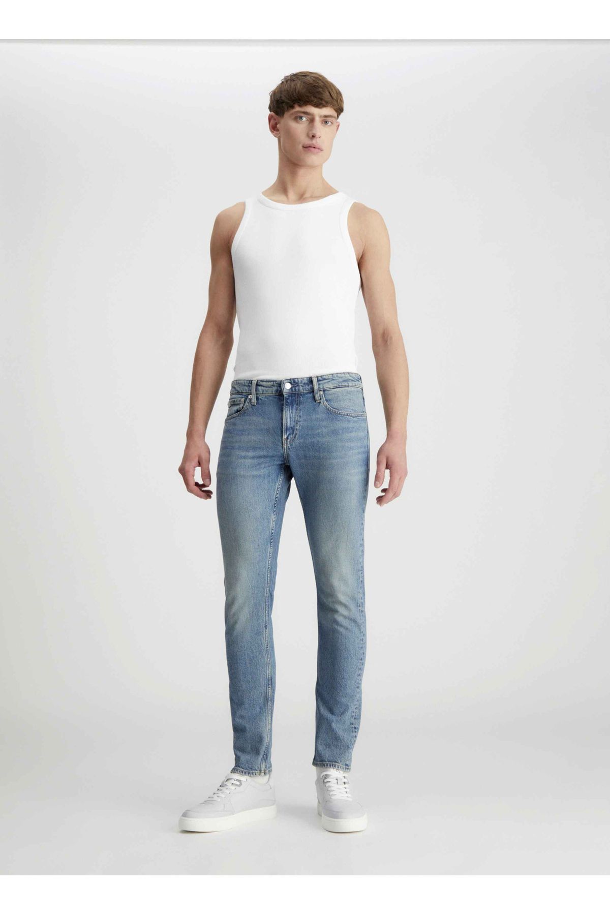 Calvin Klein Jeans Normal Bel Normal Erkek Denim Pantolon J30J3242021A4