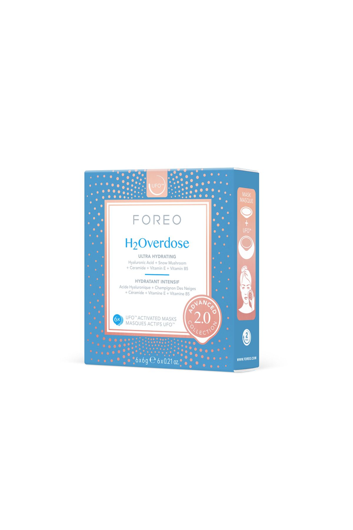 Foreo Ufo™ H2overdose 2.0 6'lı Aktif Maske