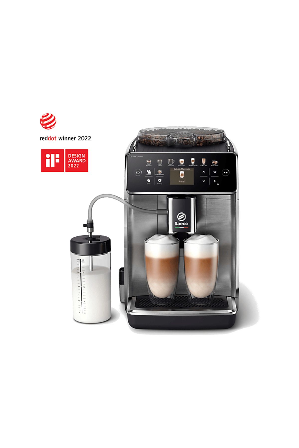Saeco SM6585/00 GranAroma Tam Otomatik Espresso Makinesi Siyah