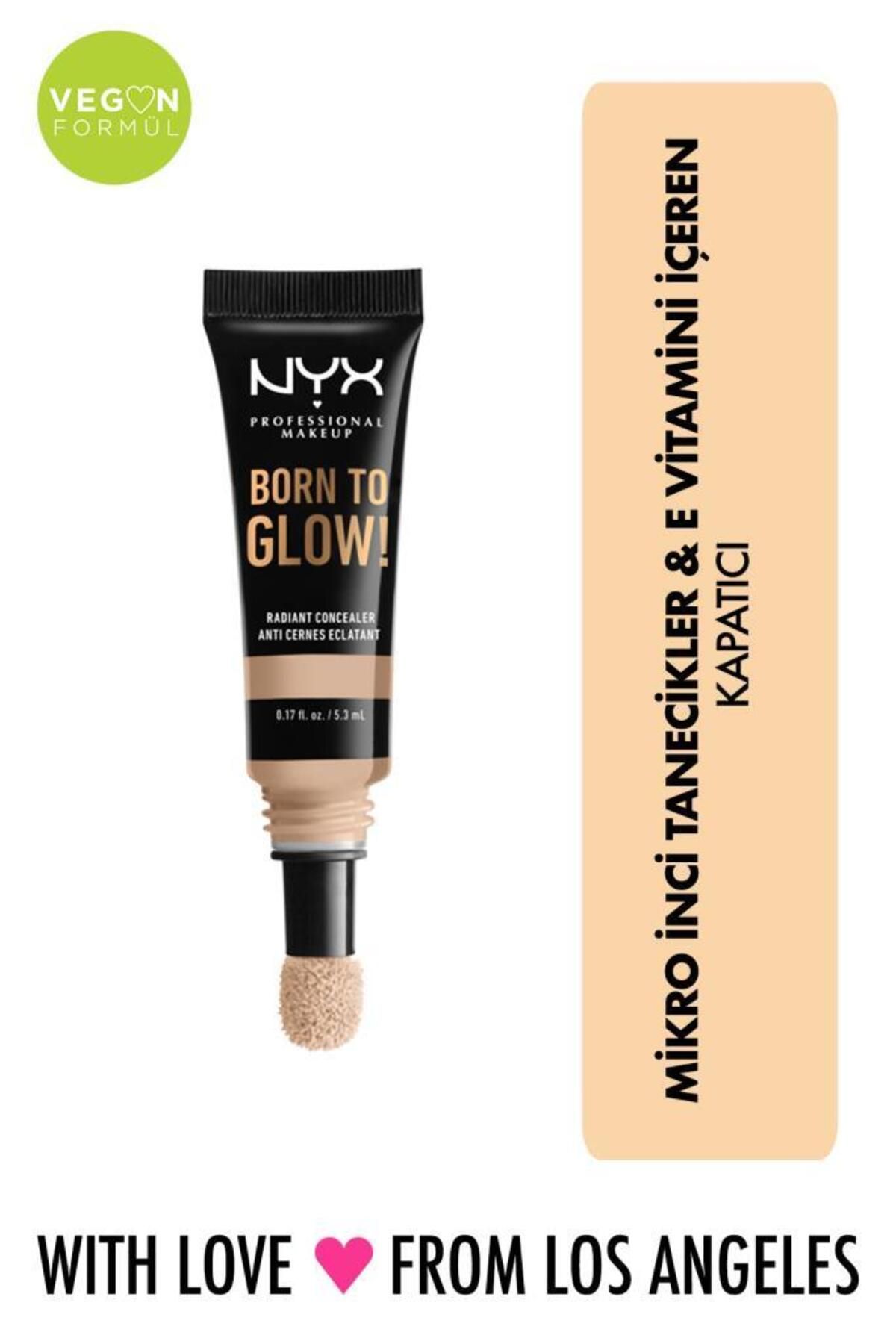 NYX Professional Makeup Born To Glow Radıant Concealer 2 - Alabaster