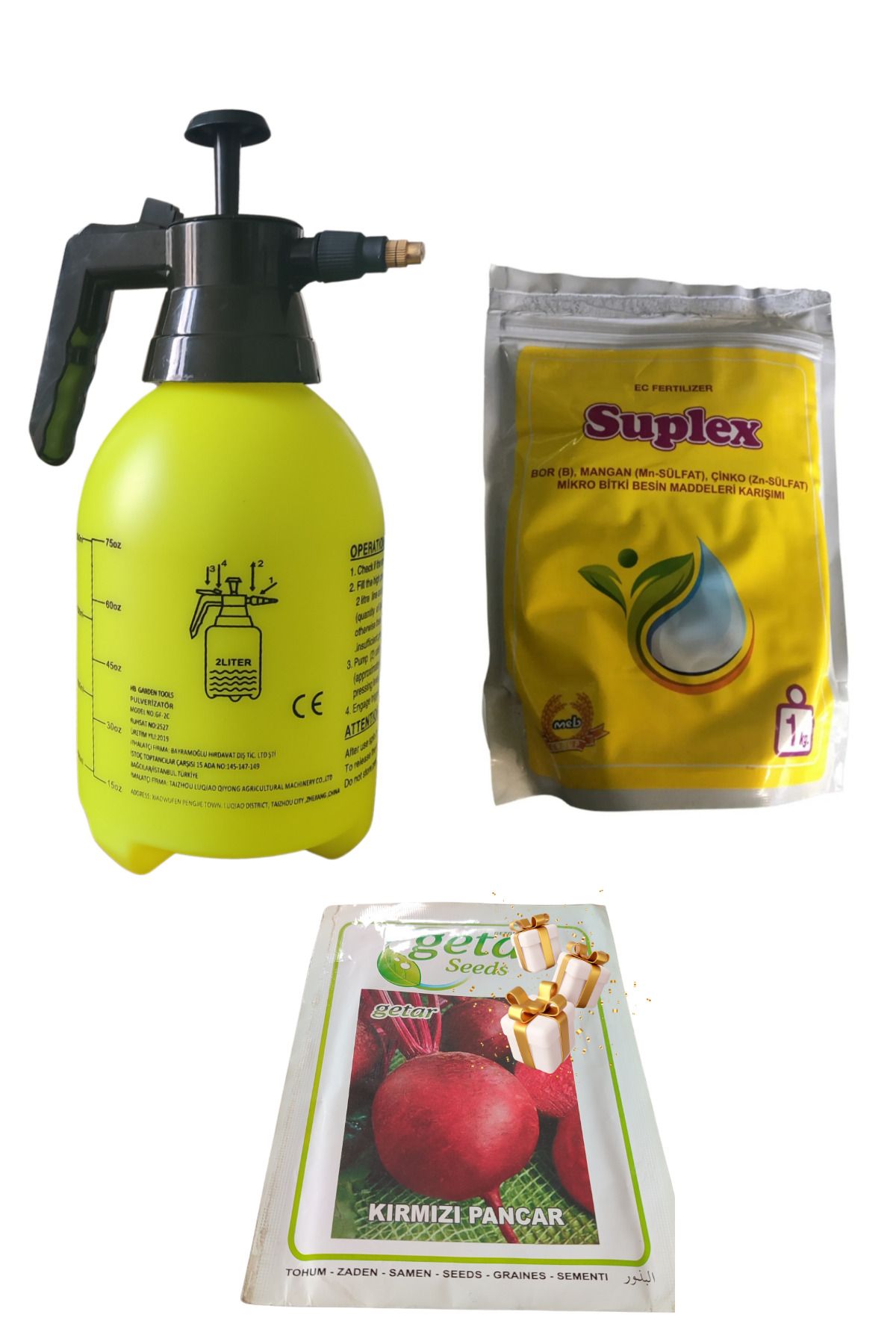 Anka Meb Suplex 1kg / Meyve Tutturcu Aroma Ve Kalite Arttırıcı Gübre/2lt Ilaçlama Pomp/pancar T. Hediye
