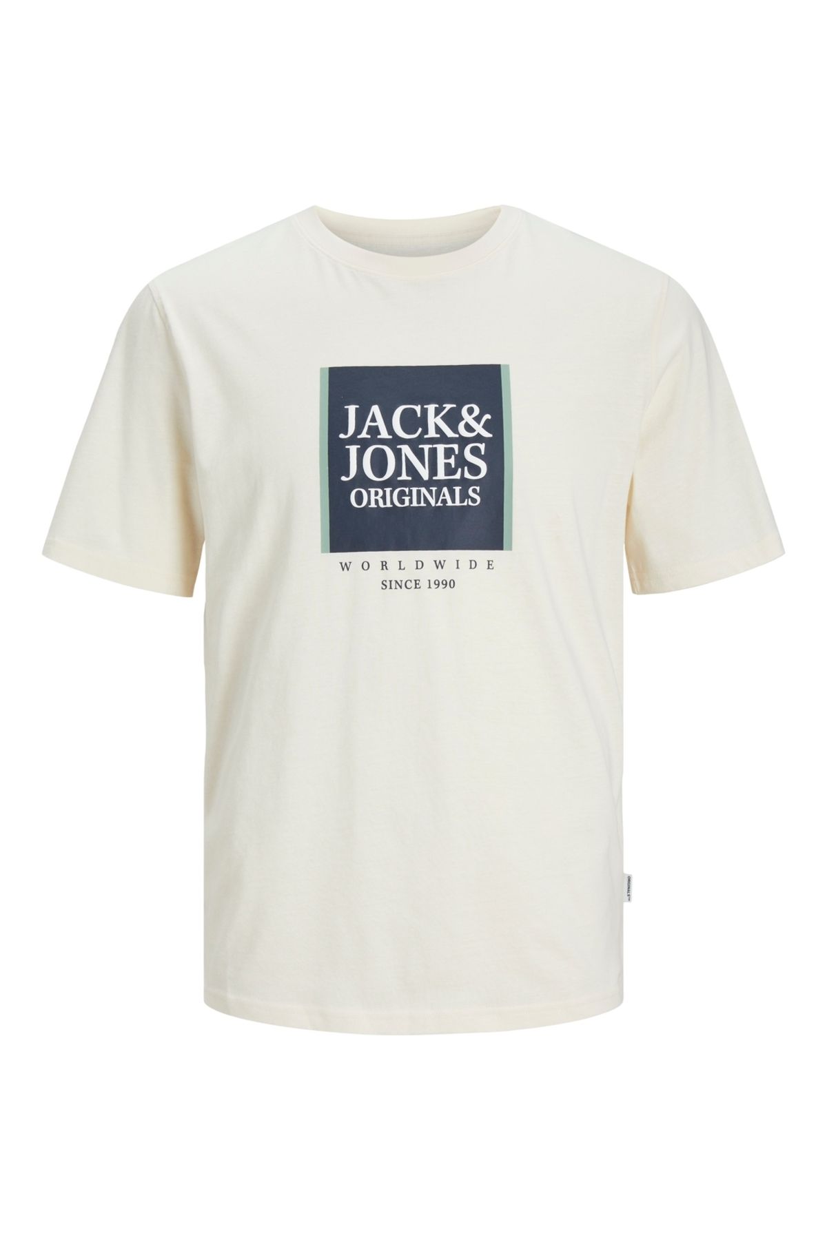 Jack & Jones Jack Jones Jorlafayette Box Tee Ss Crew Neck Erkek Turuncu Tshirt 12252681-23