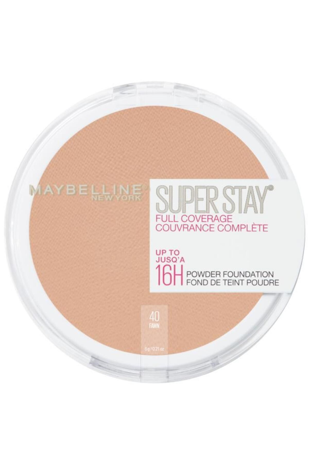 Maybelline New York Superstay 16h Pudra - 40 Fawn