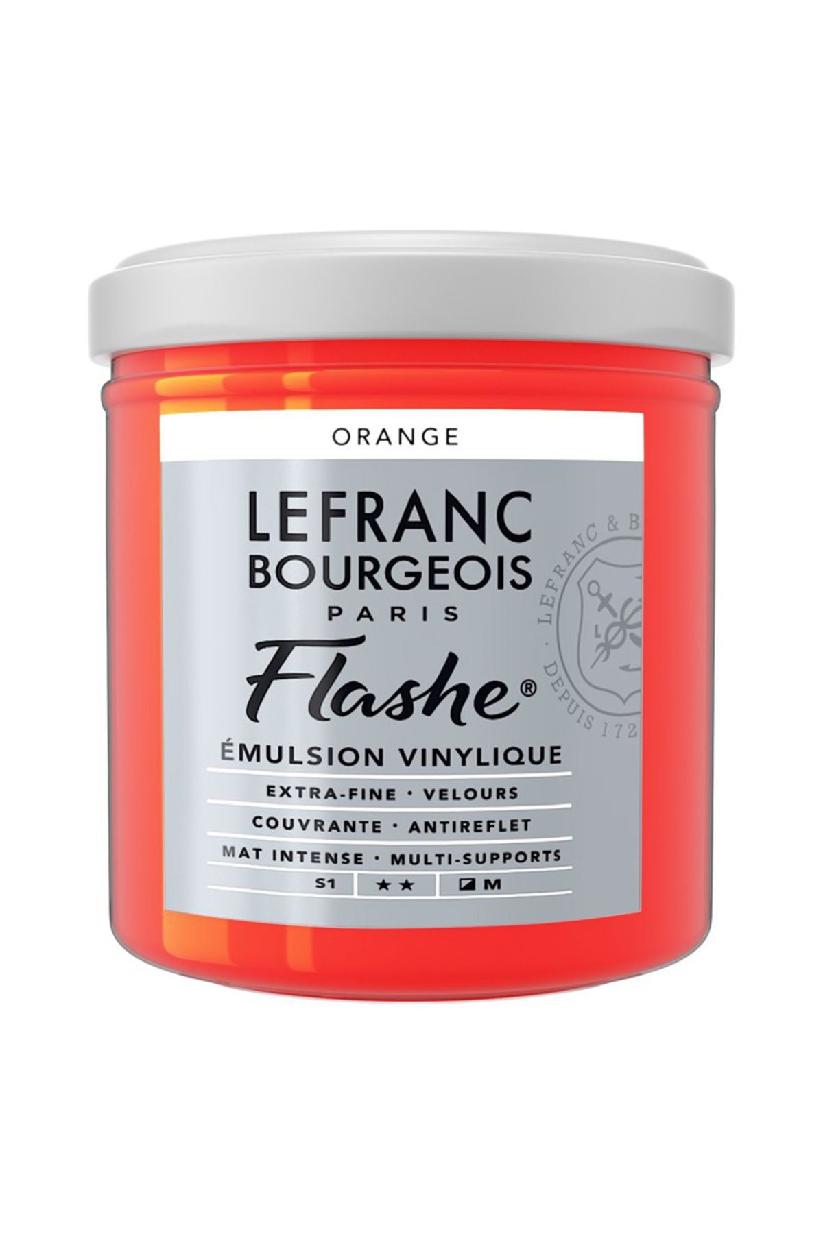 Lefranc Bourgeois Flashe Akrilik Boya 125ml Orange 201 S.1