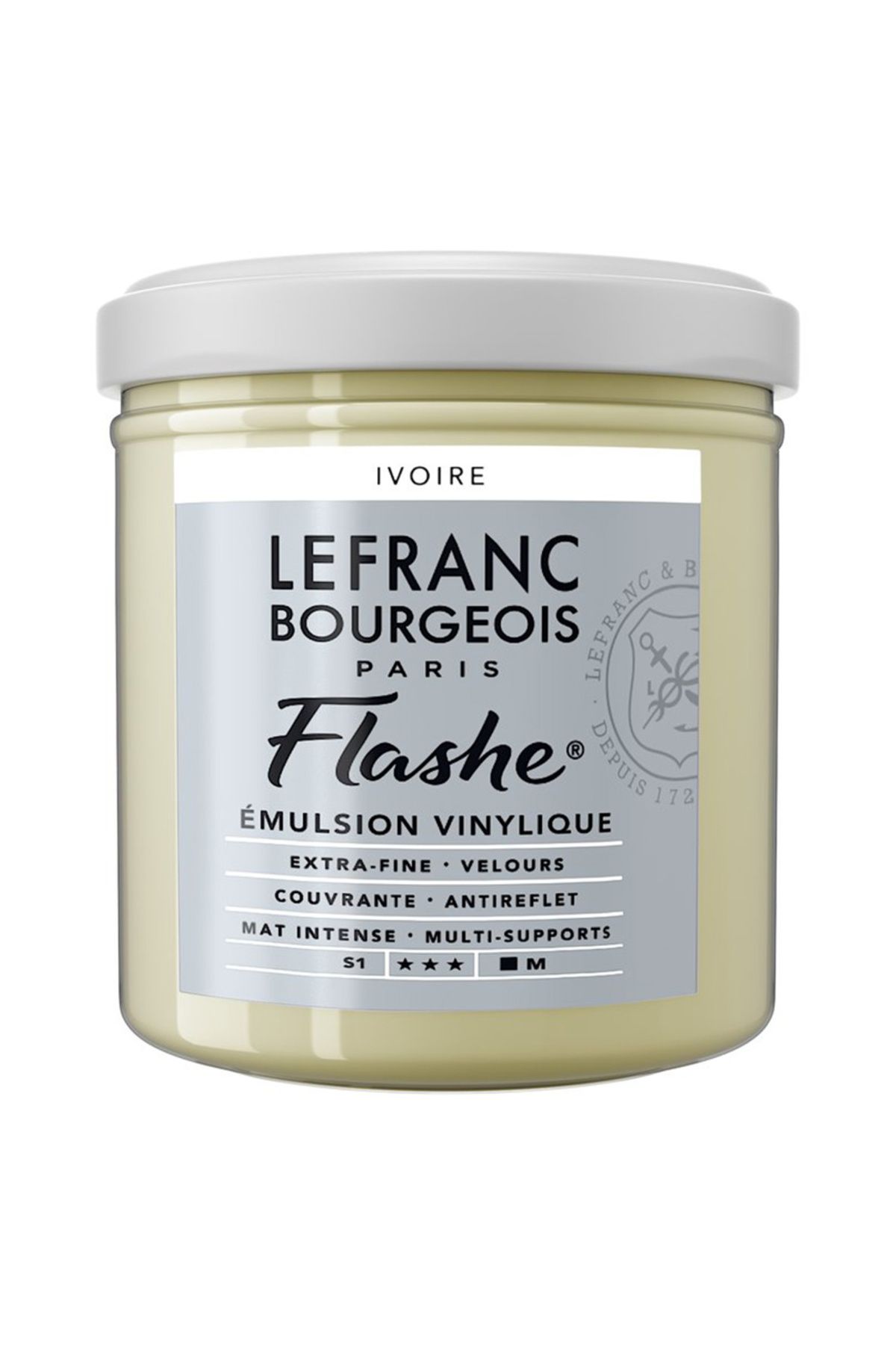 Lefranc Bourgeois Flashe Akrilik Boya 125ml Ivory 019 S.1