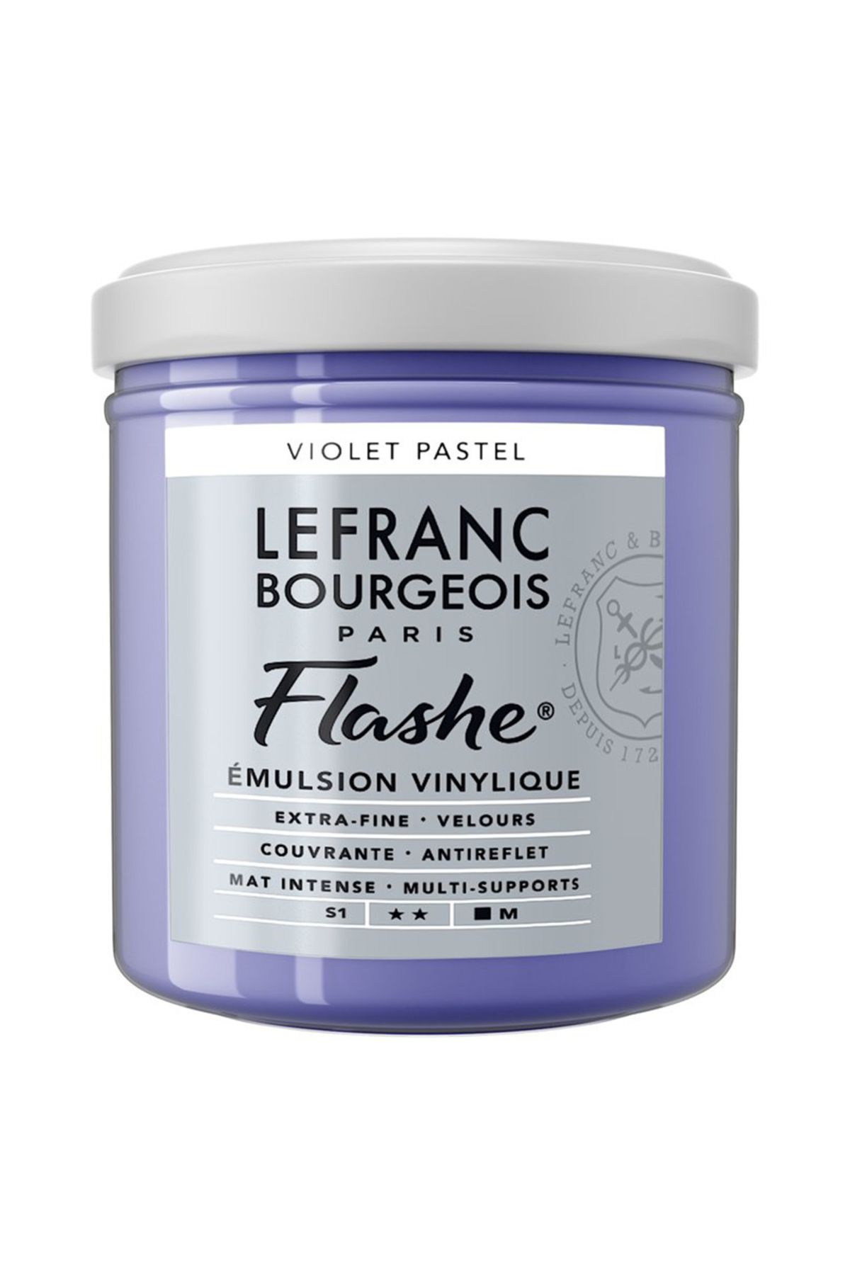 Lefranc Bourgeois Flashe Akrilik Boya 125ml Pastel Violet 785 S.1
