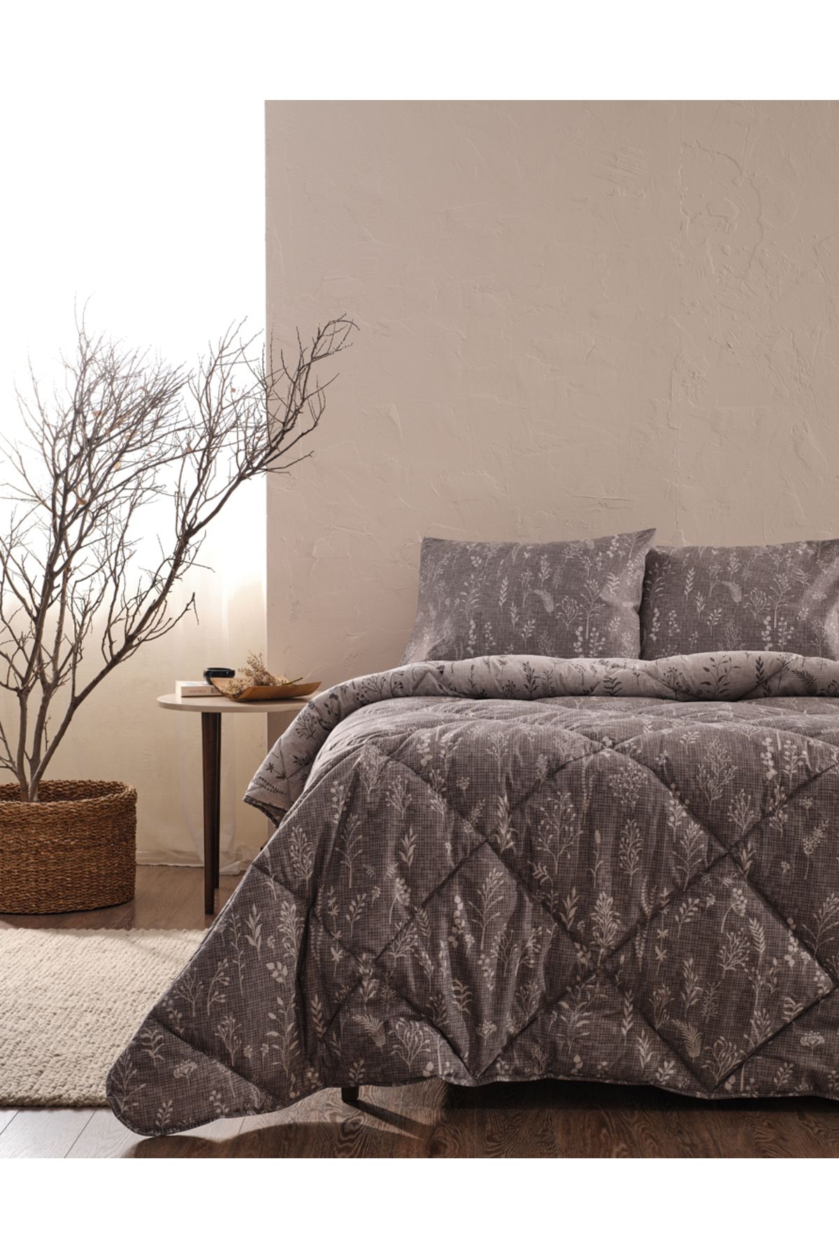 Doqu Home Sereal Easy Cotton Tek Kişilik Comforter Set