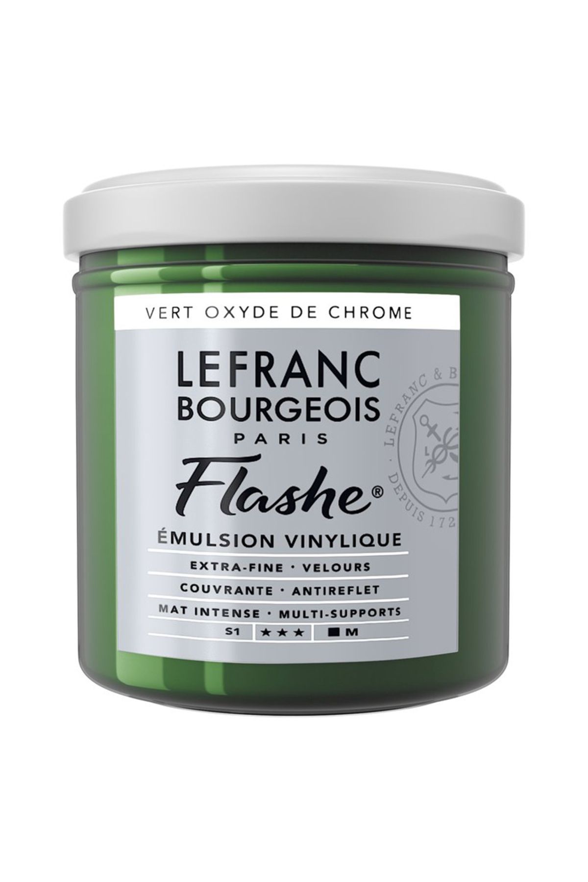Lefranc Bourgeois Flashe Akrilik Boya 125ml Chromium Oxide Green 542 S.1