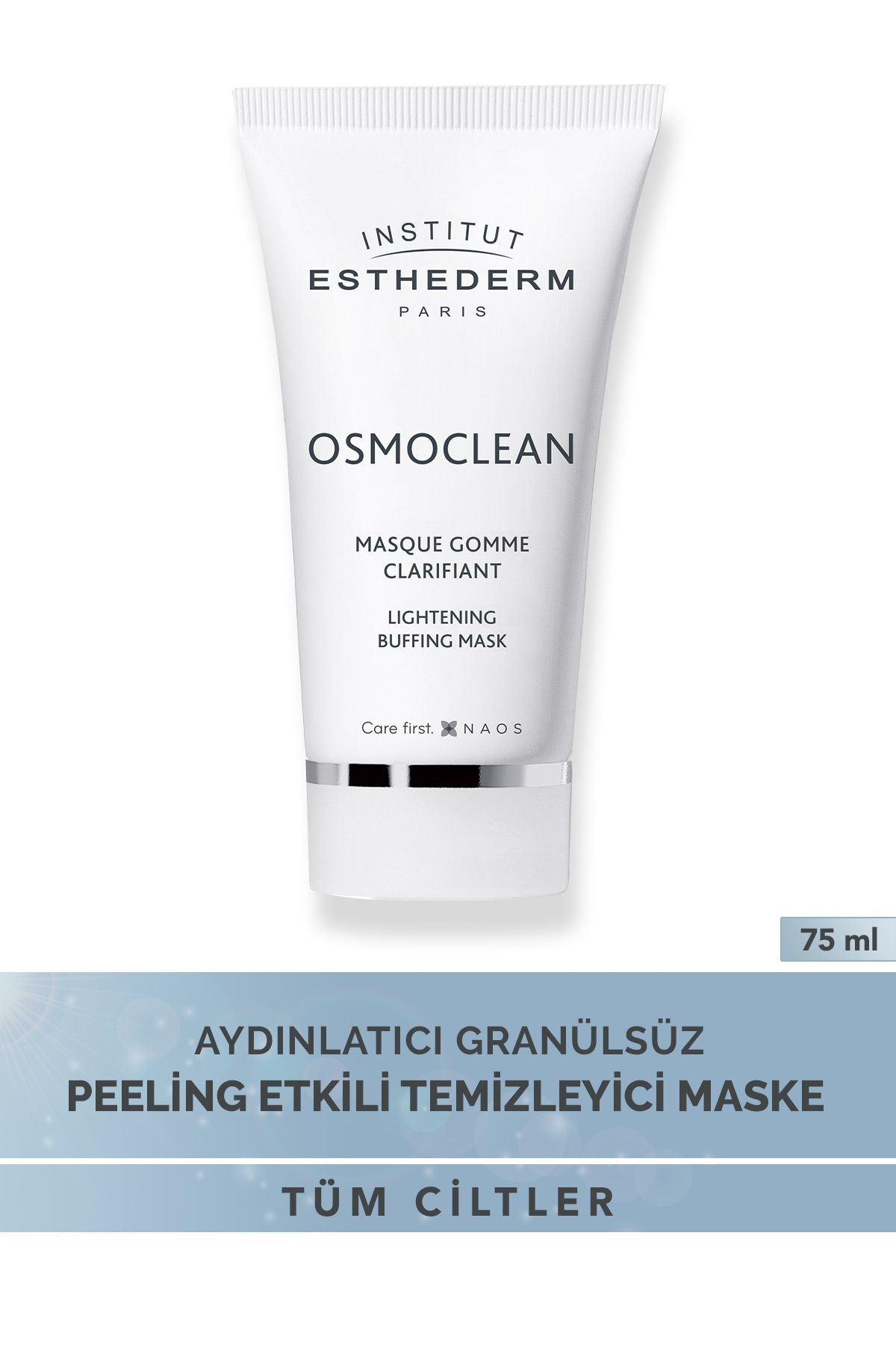 INSTITUT ESTHEDERM Smooth - LIGHTENING BUFFING MASK GRANULATE-FREE PEELING MASK WITH BRIGHTENING EFFECT 75 ML PSSN998