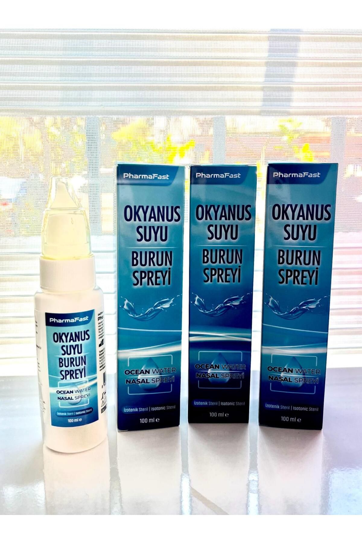 Pharma Fast Okyanus Suyu Burun Spreyi 100 ml 3'LÜ SET
