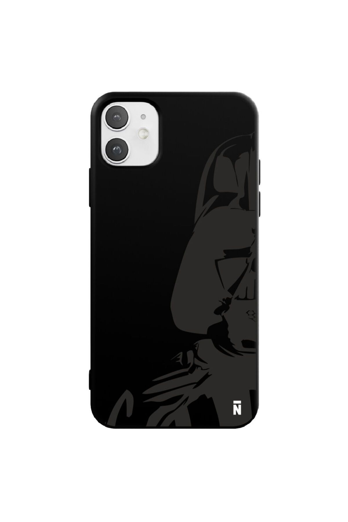 Casen iPhone 11 Darth Vader Tasarımlı Siyah Renkli Silikon Telefon Kılıfı