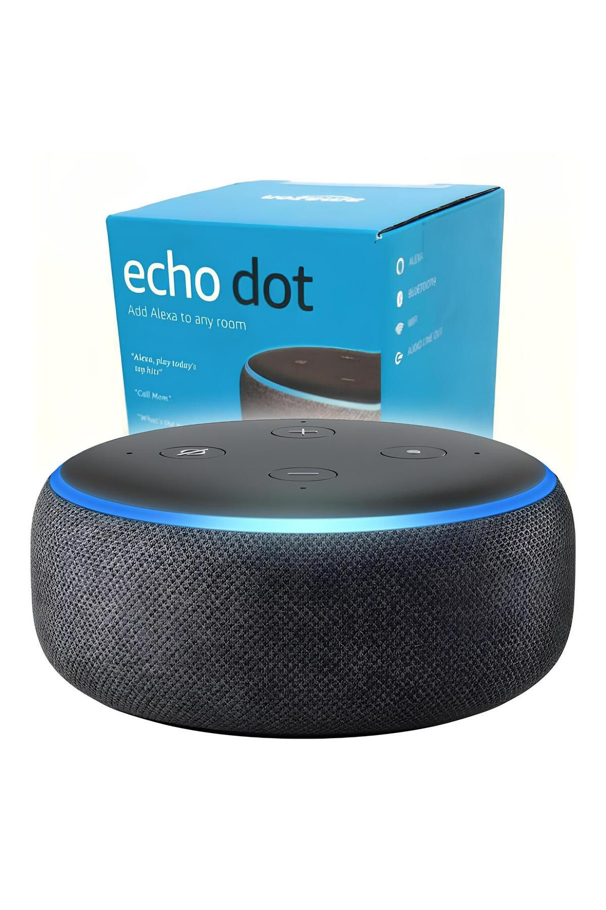 Echo Amazon Dot 3. Nesil Alexa Destekli Akıllı Hoparlör