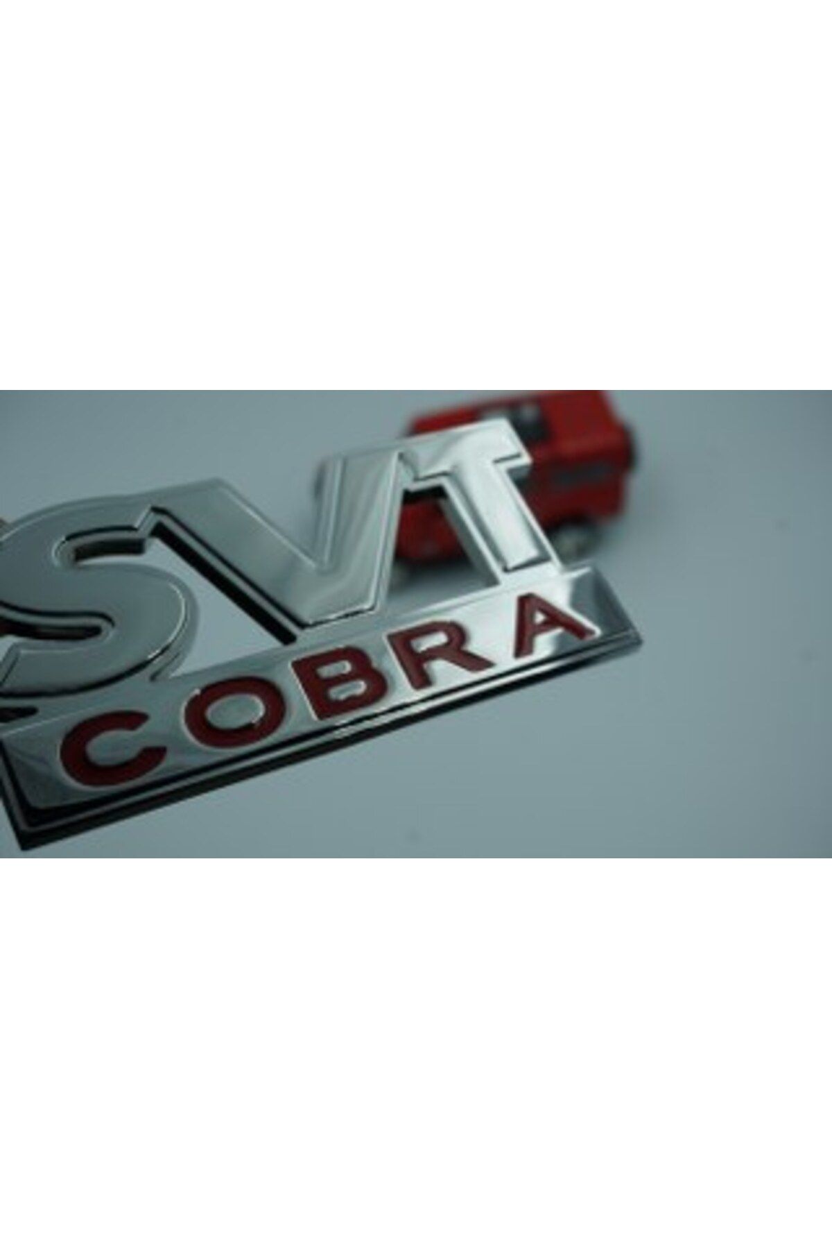 Mustang Dk Tuning Ford Shelby Svt Cobra Vidalı Krom Metal 3d Logo Amblem